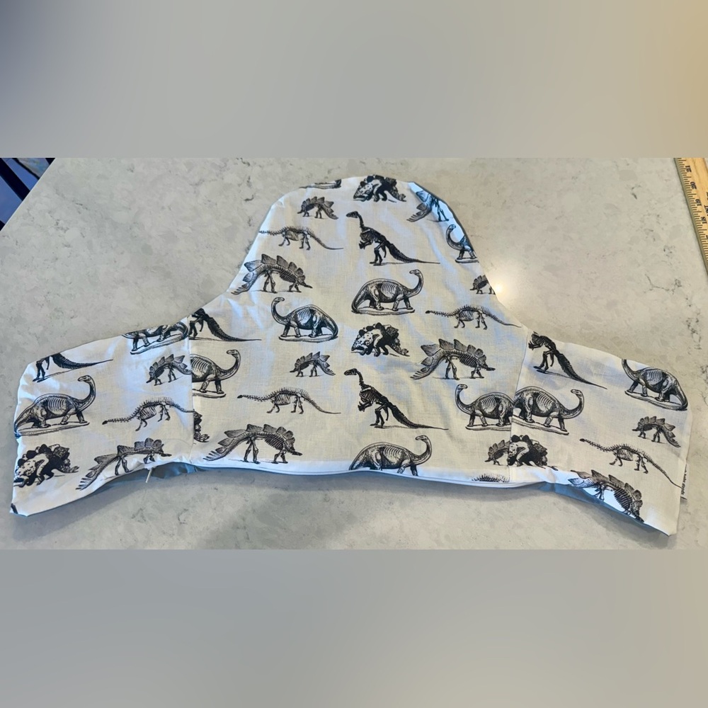 Yeah baby goods IKEA Antilop High Chair Cover- Never used- Dinosaurs- neutral